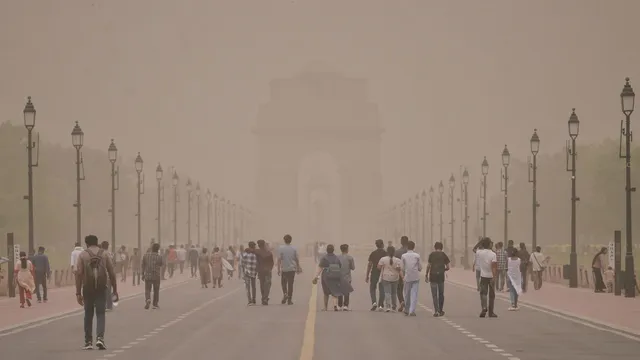 Delhi Air Quality Dips Post Dust Storm